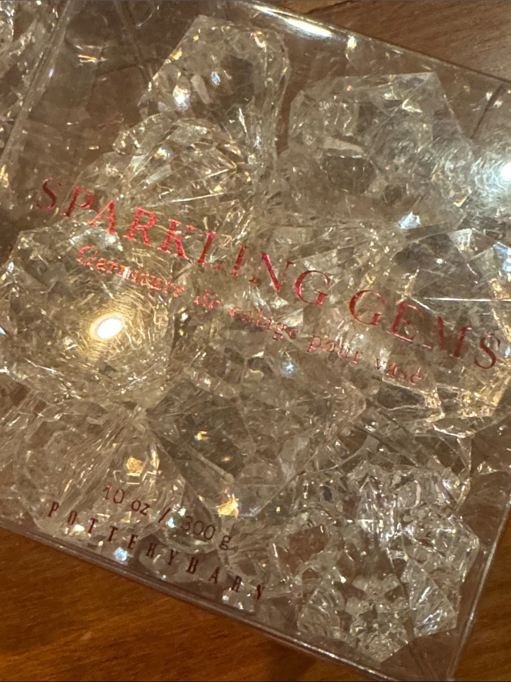 NIP Pottery Barn Sparkling Gems Oversize Decor 3 Boxes Wedding Bridal Shower NEW